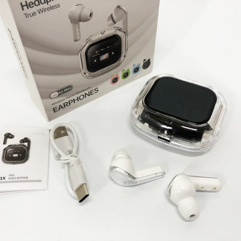 Беспроводные bluetooth наушники airdots TWS, Наушники для спорта с шумоподавлением Сенсорные YV-21 Львов - изображение 9