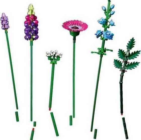 КОЛЬОРОВА КОРОБКА‼️ Botanical Букет польових квітів на 939д. як Lego. Харків