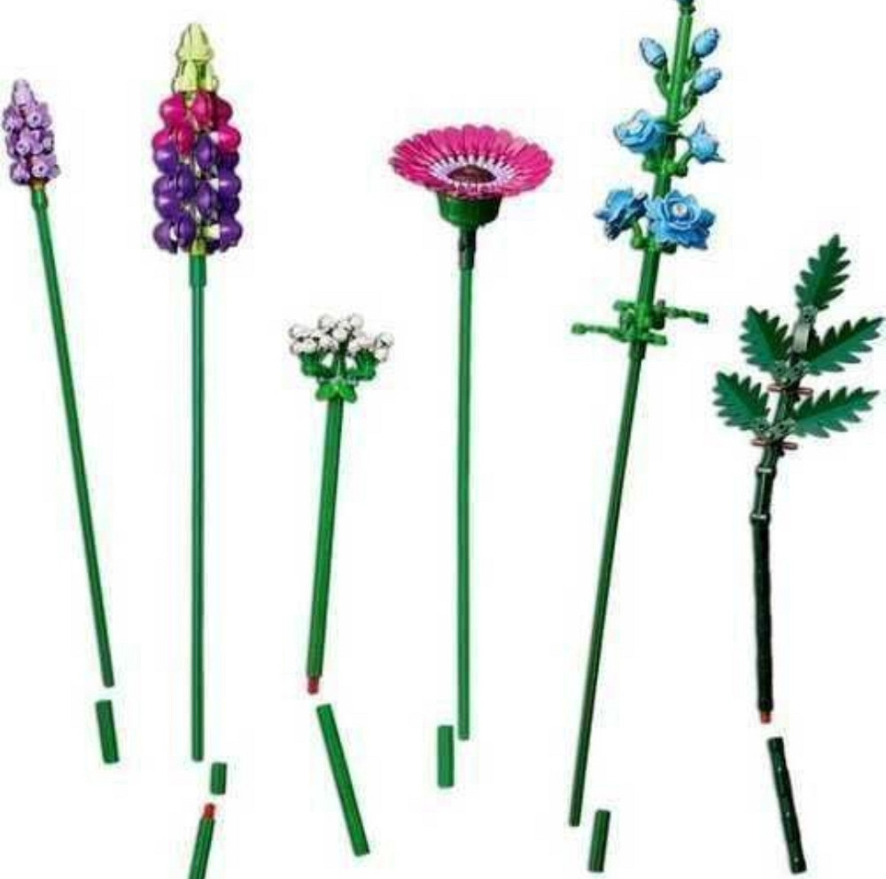 КОЛЬОРОВА КОРОБКА‼️ Botanical Букет полевых цветов на 939д. как Lego. Харьков - изображение 4