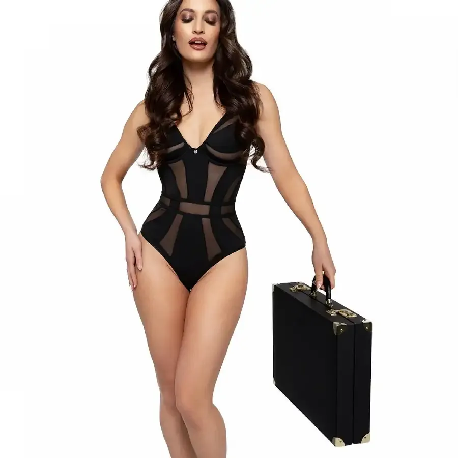 Набір для BDSM Bedroom Fantasies: Bondage Suitcase 13 Pcs - Cow Leather Львів - фото 8