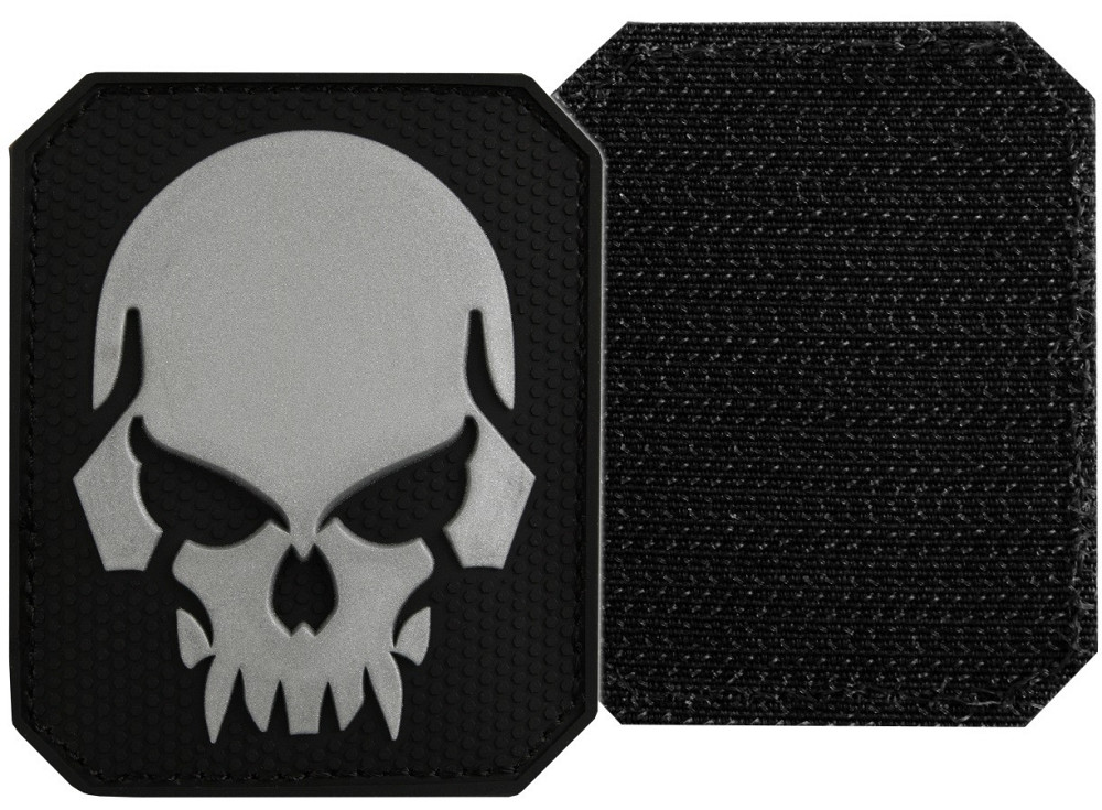 Шеврон 3D PVC на липучке Mil-Tec 16832102 “Skull