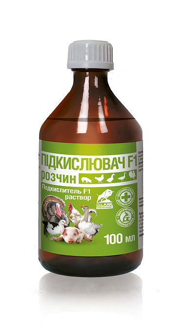 Підкислювач F1 розчин, 100 мл O.L.KAR. Вінниця - фото 1