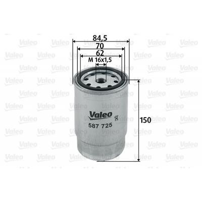 Фильтр топливный Valeo 587725 Винница - изображение 1