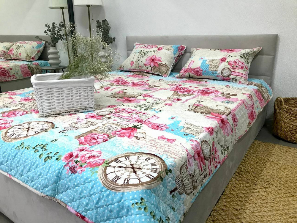 Ecotton Наволочка Ecotton 50х70 см із бавовни на змійці декоративна Французький шик Коломия - фото 5