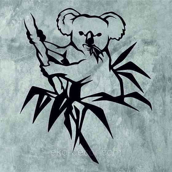 Декоративне настінне Панно «Коала» Декор на стіну Київ