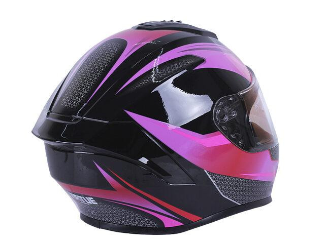 Шолом мотоциклетний інтеграл MD-813 (чорно-бузковий матовий, size S) Мукачево - фото 2