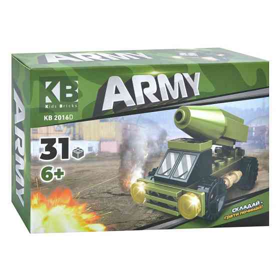 Дитячий конструктор "Військова техніка" KB 2016D 31 деталь Вінниця