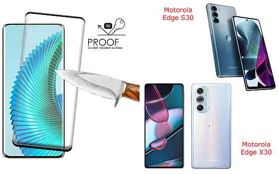 Захисне скло HyperGlass Pro для Motorola Edge S30, Edge X30 – максимальна чутливість та захист Київ