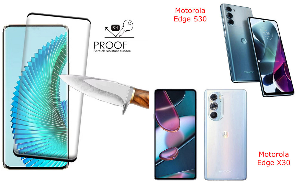 Захисне скло HyperGlass Pro для Motorola Edge S30, Edge X30 – максимальна чутливість та захист Київ - фото 1