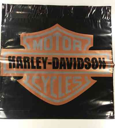 Полиэтиленовый пакет (40х40) с пластиковой ручкой большой 