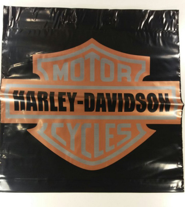 Пакет з пластиковою ручкою 40*42см "Харлей" (50 шт) Харків - фото 1