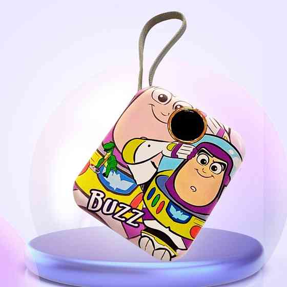 Павербанк зі швидкою зарядкою 10000мАг, Power Bank з двома вбудованими кабелями Lightning і Type-C, 120W Buzz Кам'янець-Подільський