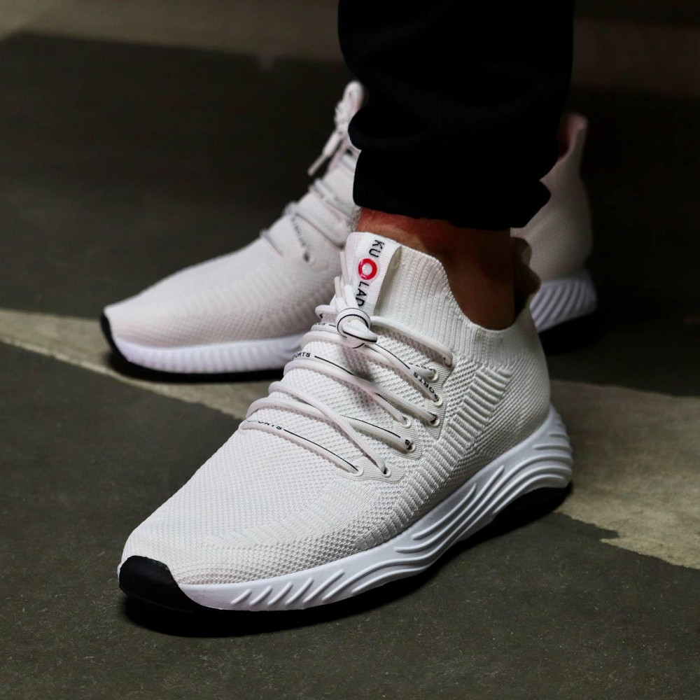 Кросівки Чоловічі Білі Тканинні Boost Пінка (розміри: 42,43,44,45) — 05 Дніпро - фото 3