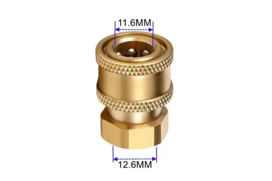 Латунний з'єднувач для мийок високого тиску Київ