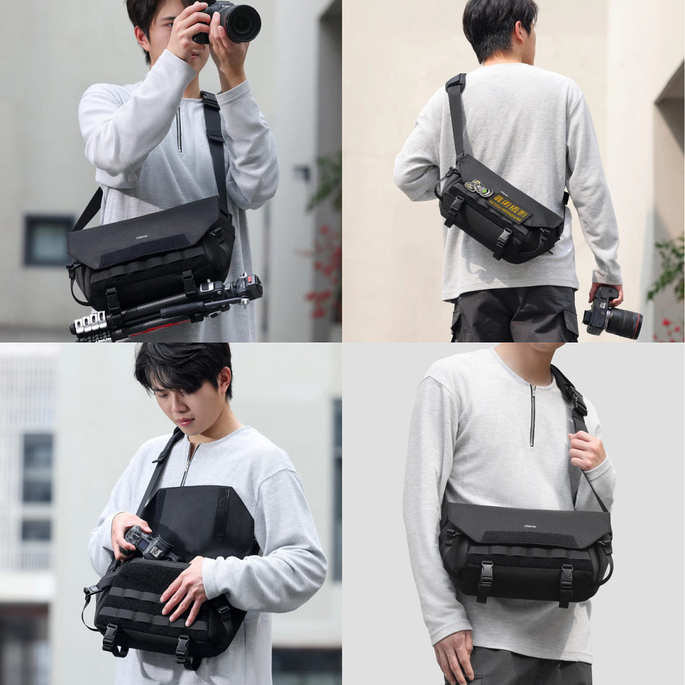 Сумка на плече для фотоапарата та відеокамери 9л Ulanzi BC08 Київ - фото 4