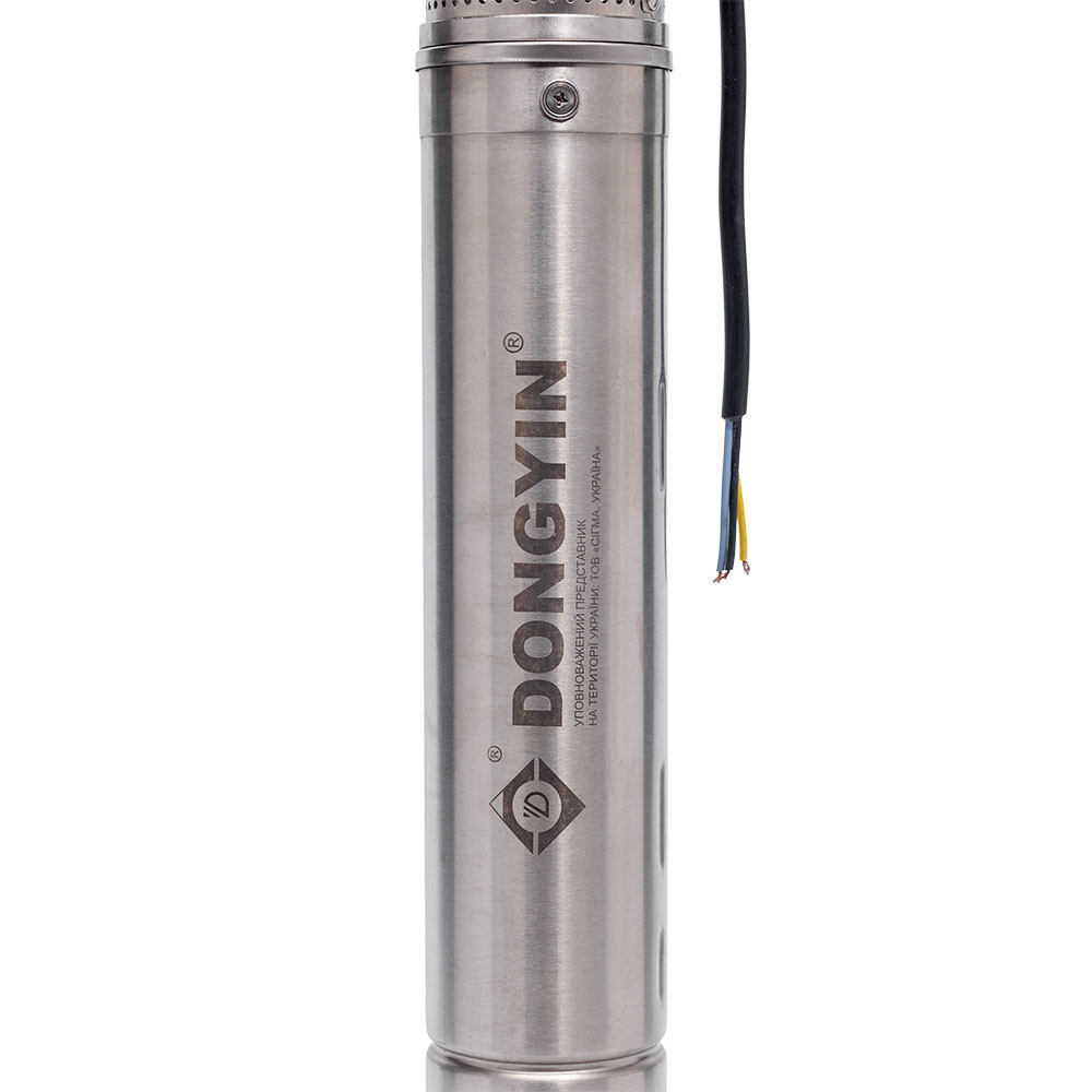 Насос центробежный скважинный 1.1кВт H 77(57)м Q 90(60)л/мин Ø80мм DONGYIN 3SDm3.5/20 (777093) Киев - изображение 2