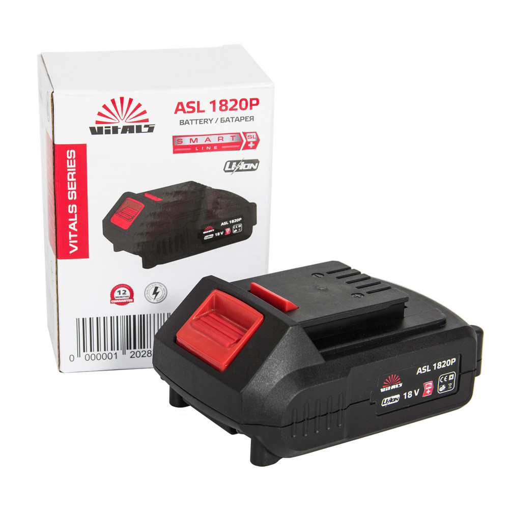 Батарея акумуляторна Vitals ASL 1820P SmartLine Харків - фото 4