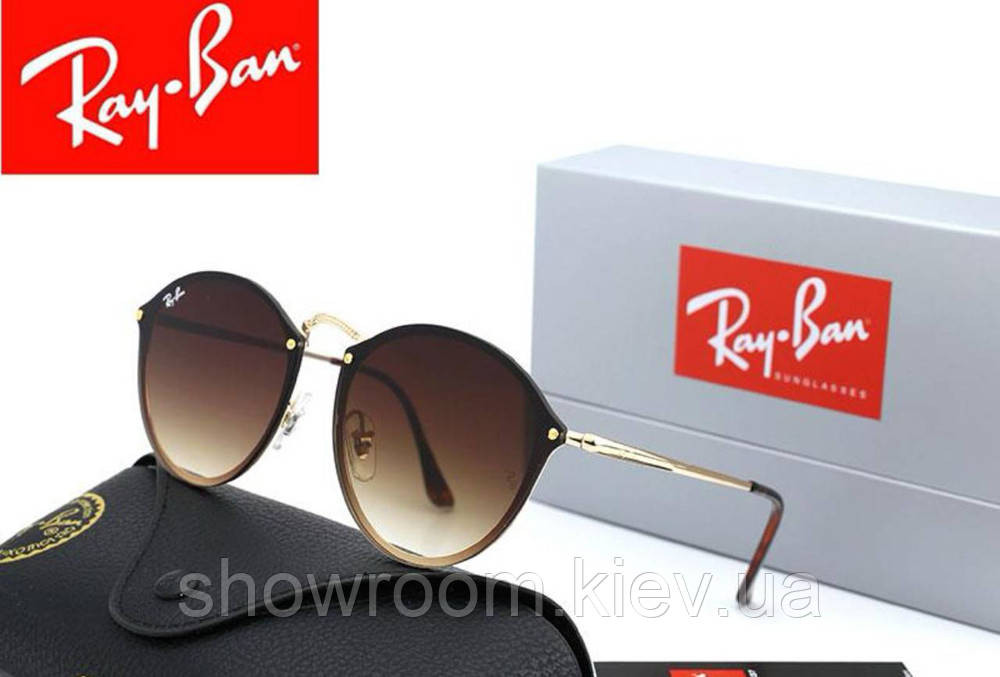 Чоловічі сонцезахисні окуляри Rb 3574 (001/13) brown Київ - фото 1