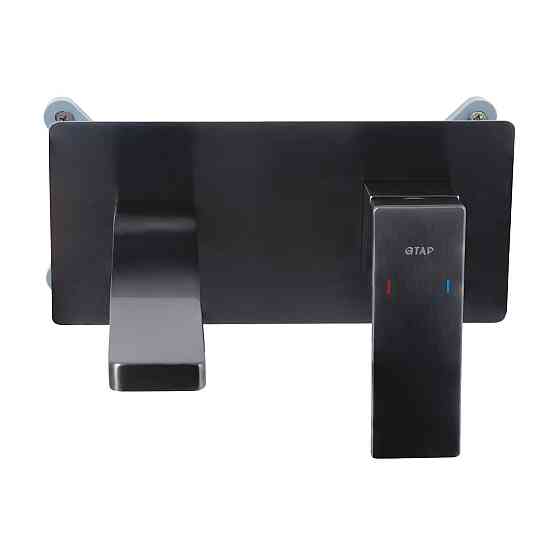 Смеситель для раковины Qtap Gemini скрытого монтажа QTGEM273GMB45695 Gunmetal Black PVD Киев