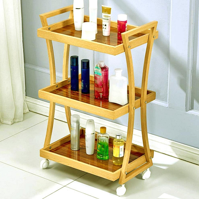 Етажерка для ванної на коліщатах "Транамалі" каррі Миколаїв - фото 1