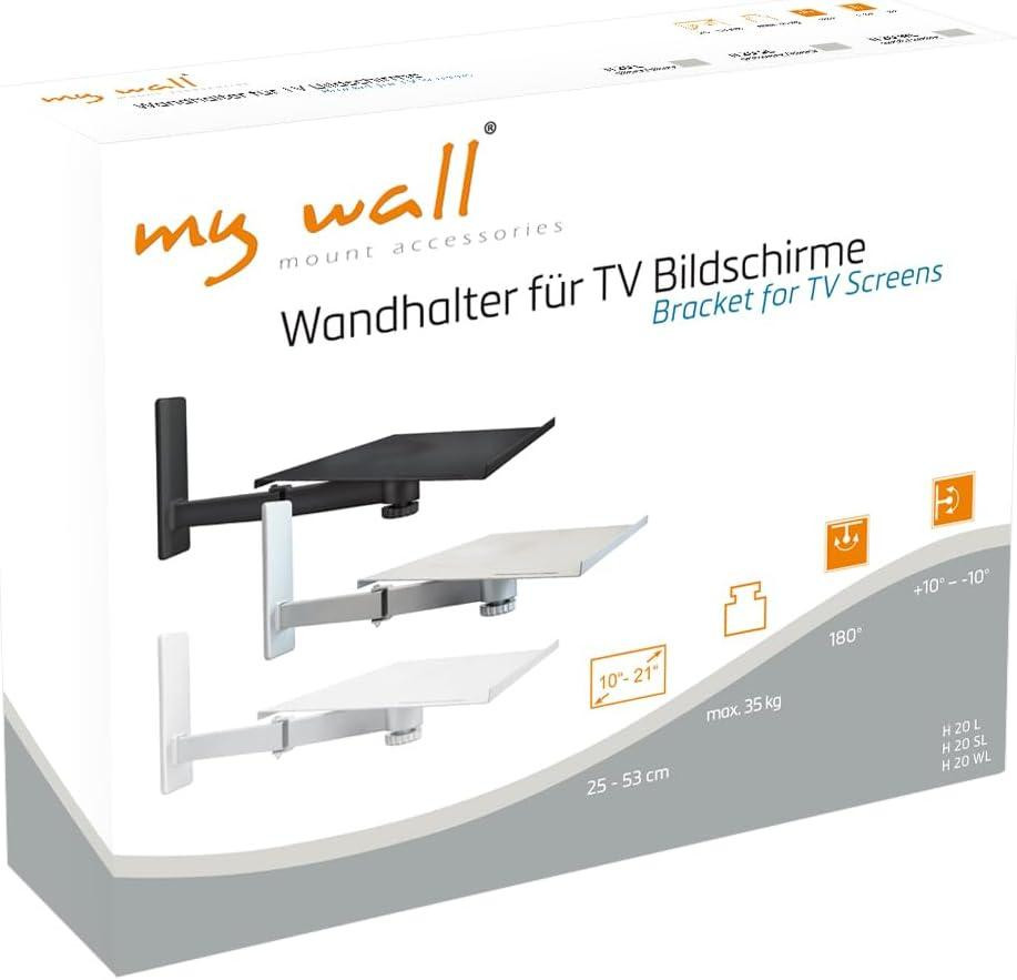 Настенный кронштейн крепление для телевизора, ноутбука, колонок, держатель поворотный металлический, подставка Киев - изображение 5