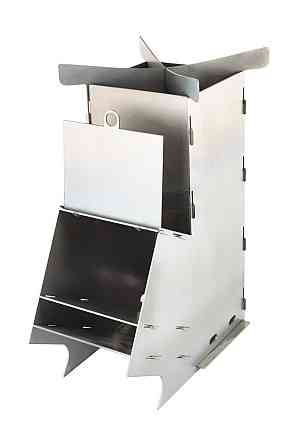 Піч туристична ГОСПОДАР РАКЕТА складана 375х140х285 мм 92-0363 Коломия