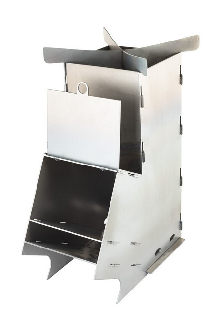 Піч туристична ГОСПОДАР РАКЕТА складана 375х140х285 мм 92-0363 Коломия - фото 2