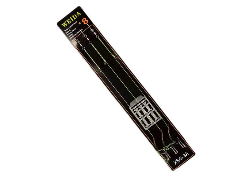 Повідець короповий (3шт/уп) з бойловим стопором №8 SF24242-8 ТМ STENSON Київ - фото 1