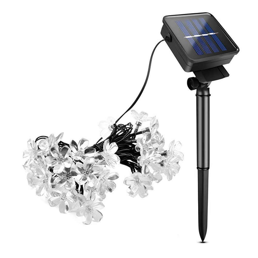 Уличная гирлянда на солнечной батарее 5м,Цветок,Теплый белый SBR Киев - изображение 3