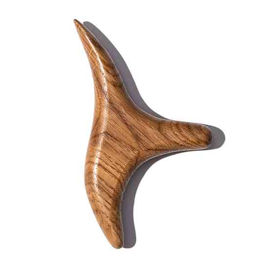 Масажер для точкового та гуаша масажу дерев’яний Пташка Wooden Deep Tissue Massage & Guasha Tool Bird Hillary Київ