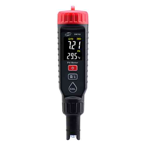 Измеритель кислотности и температуры (pH-метр) цв дисплей, 0-14 pH (+/-0,05%)  BENETECH GM769 Чернигов