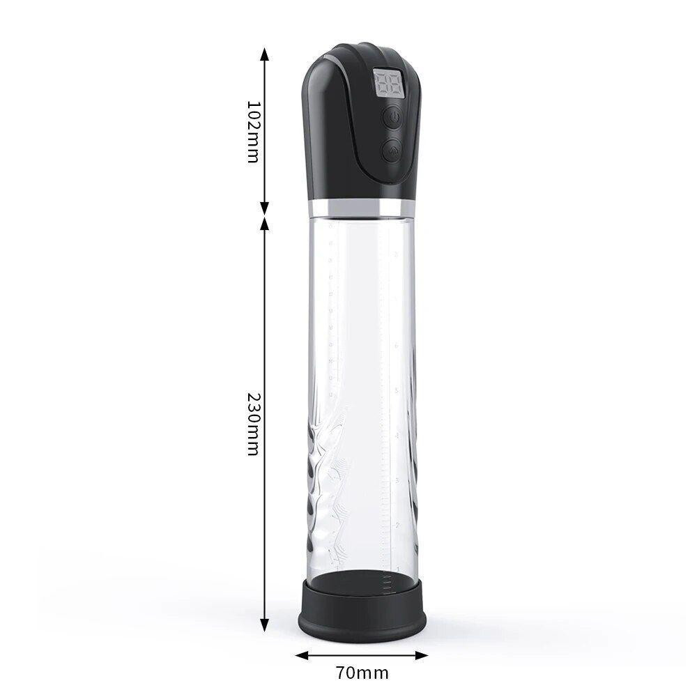 Автоматическая вакуумная помпа Men Powerup – MAN Training Unit Automatic Sex Aura Киев - изображение 2