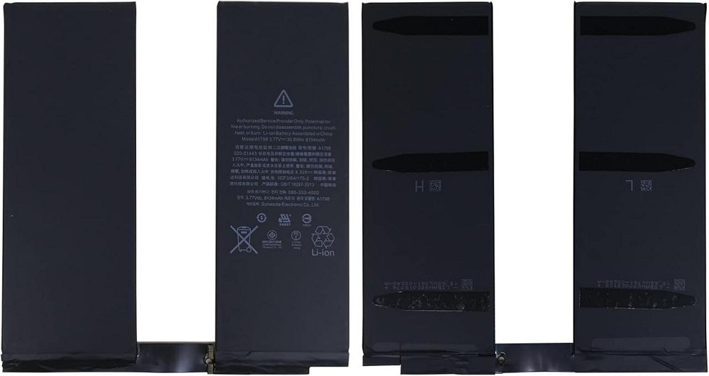 HIGHAKKU Запасной аккумулятор A1798 Совместим с iPad Pro 10.5 дюймов MPMF2LL/A MPHJ2LL/A MQF22LL/A MPGK2LL/A MPF22LL/A MQF12L/A MQ Днепр - изображение 3