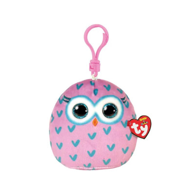 Мягкая игрушка Ty брелок Squish-a-boos Сова Винкс 12 см (39573) Винница - изображение 1