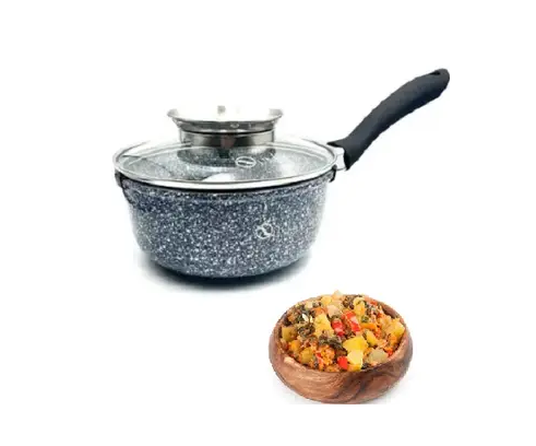 Ковш с антипригарным покрытием UNIQUE UN-5601 16см 1.30л Одесса - изображение 1