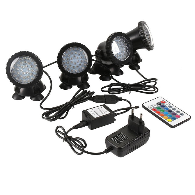 Светильники для пруда RGB 4*36 Led Киев - изображение 1