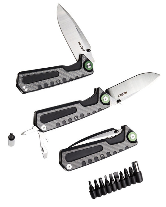 Багатофункціональний ніж Xiaomi NexTool 3 в 1 NE20021 Black (6945064210863) Київ - фото 7