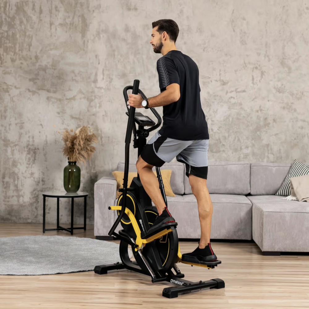 Орбітрек магнітний Hop-Sport HS-450B Dynamic чорно-жовтий Київ - фото 10