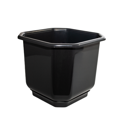 Вазон Дама з підставкою 8*8см граніт Алеана Житомир - фото 1