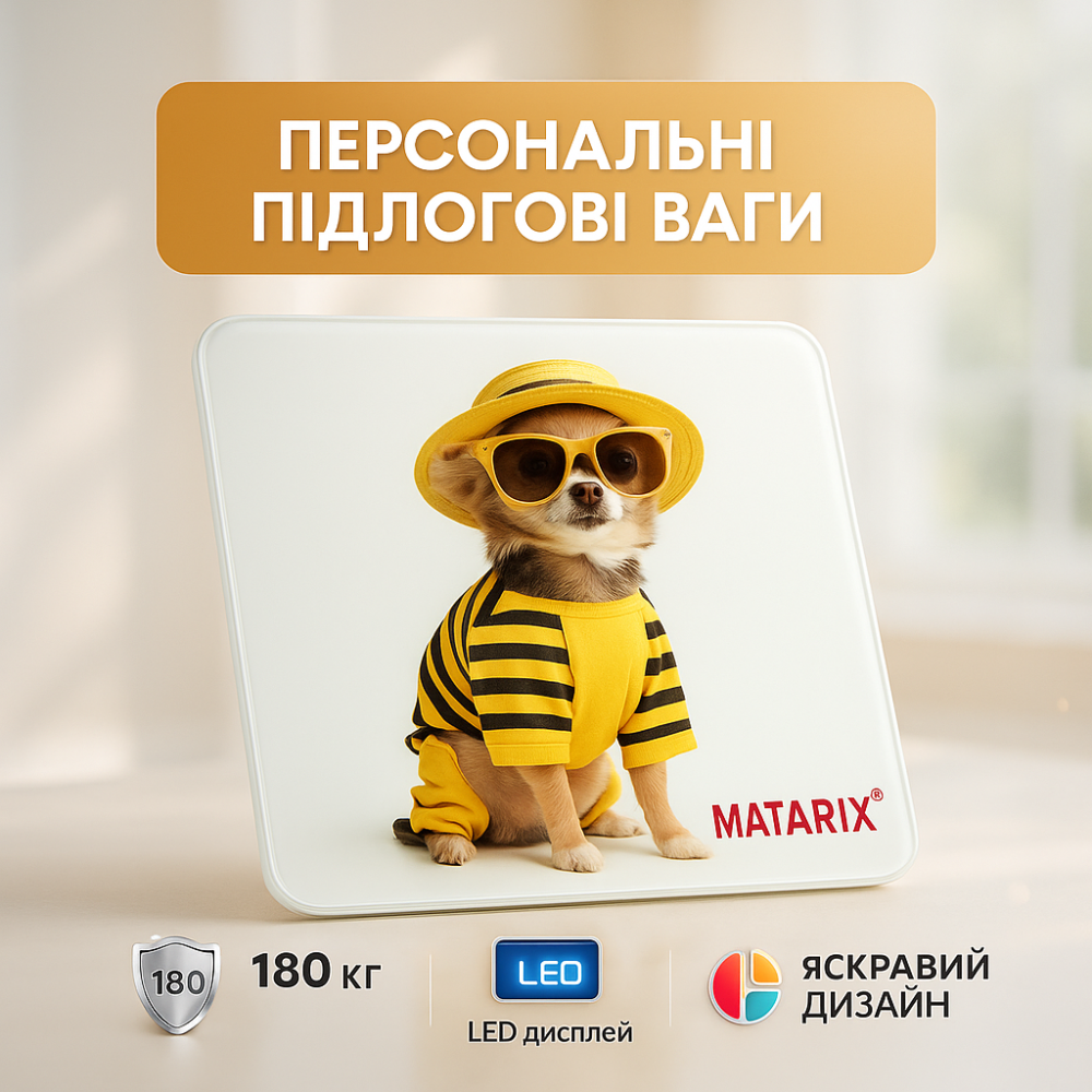 Ваги домашні електронні MATARIX MX-452 180кг, Ваги для визначення маси тіла підлогові персональні CS-16 Львів - фото 8