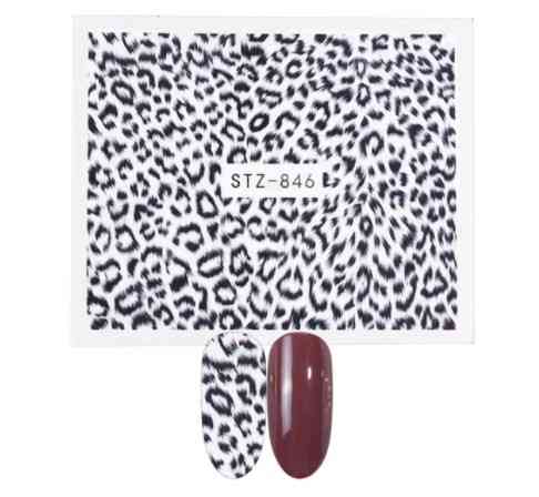 Наклейки для ногтей леопардовые - размер наклейки 6*5см, инструкция по применению есть в описании Киев