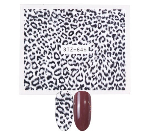 Наклейки для ногтей леопардовые - размер наклейки 6*5см, инструкция по применению есть в описании Киев - изображение 1