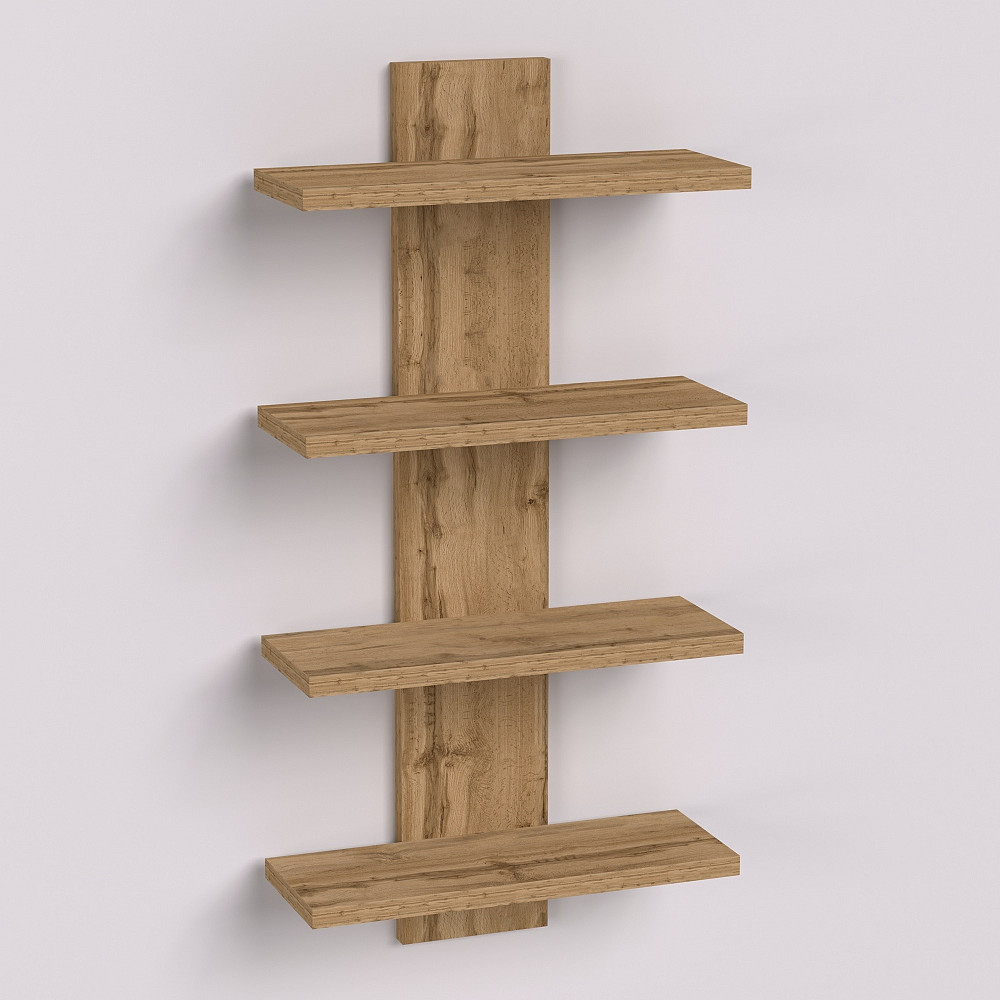 Полиця навісна ПН-5, Дуб Аппалачі, 350/140/700 Львів - фото 2