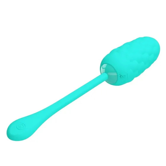 Виброяйцо с рельефным дизайном Pretty Love - MARINA EGG Green, BI-014708-4 Sex Aura Киев