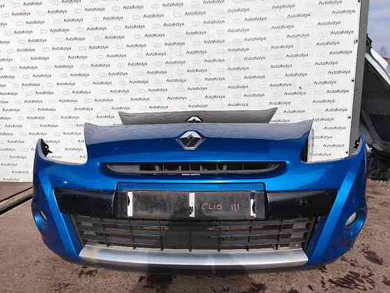 Бампер передній Renault Clio III 2009-2012 рестайлінг (8200799935) Ковель