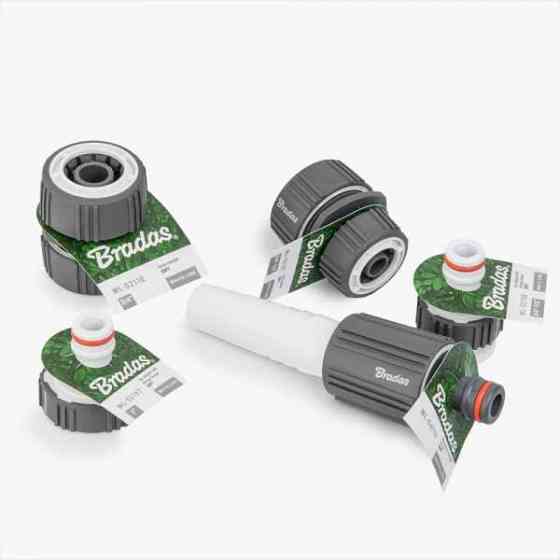 Насадка поливочная регулируемая, WHITE LINE SOFT, WL-S4710 Киев