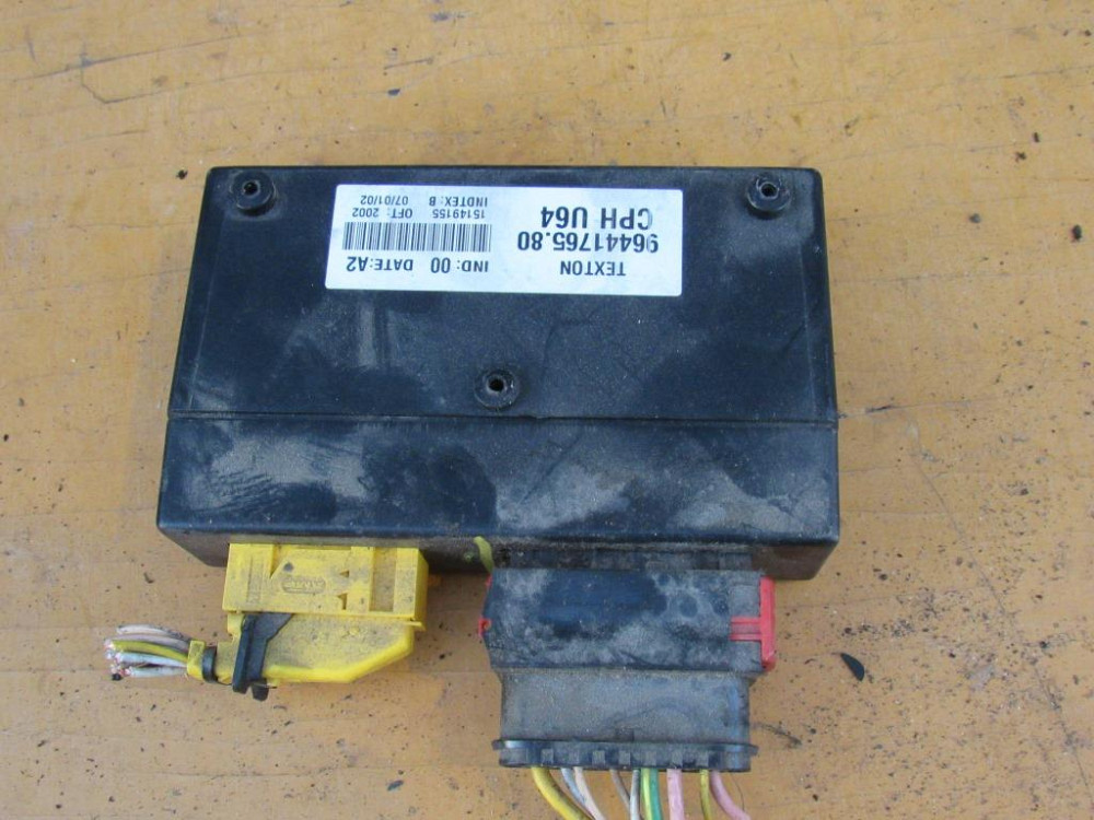 Блок комфорту Citroen Jumpy 1996-2006 (9644176580) Ковель - изображение 3