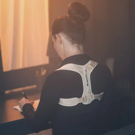 Ортопедический корректор осанки inSPORTline Postfort - Бежевый Киев