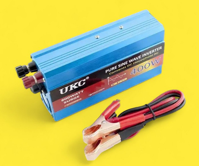 Перетворювач із чистою синусоїдою 600W 12v AC/DC Київ - фото 2