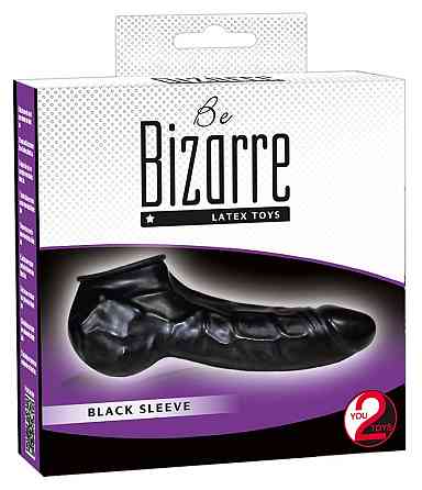 Насадка на член - Be Bizarre Black Sleeve Sex Aura Киев